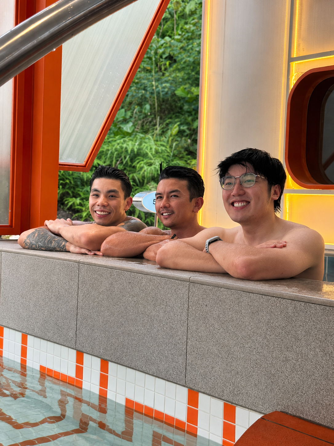 Ice Bathhouse interior